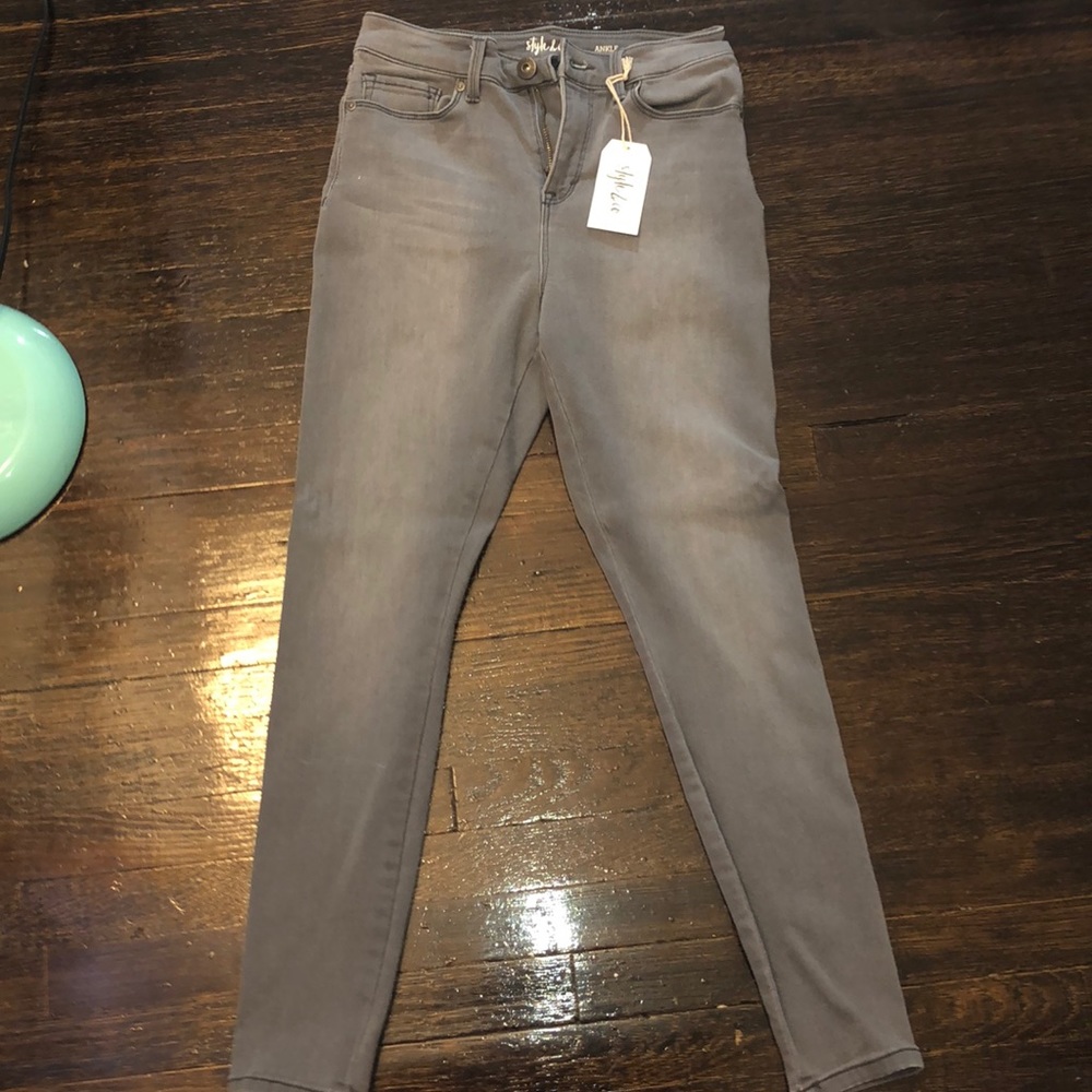 Grey jeans
